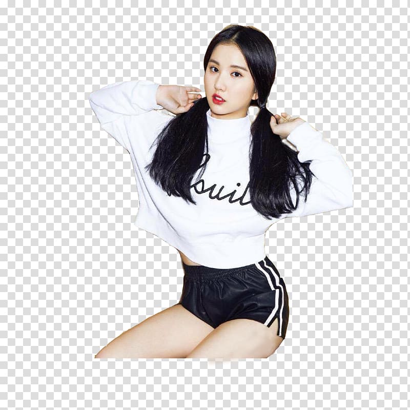 Eunha GFriend Music Bank Inferiority Complex K-pop, white vest transparent background PNG clipart