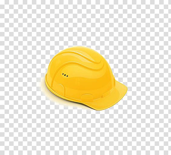 Hard hat Cap Yellow, Safety helmet without button transparent background PNG clipart