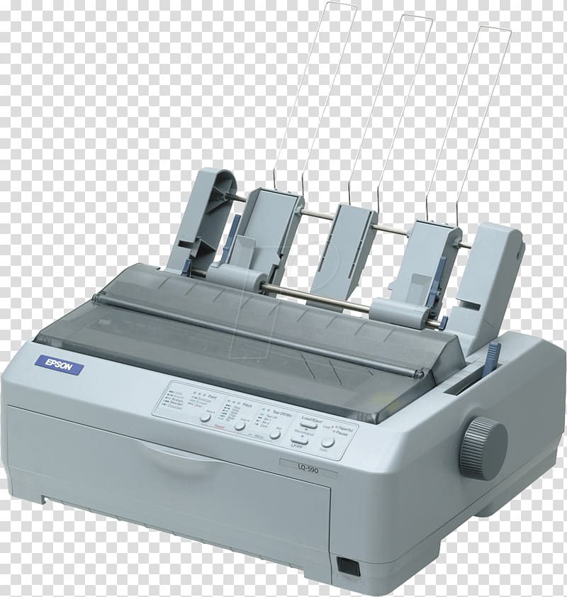Dot matrix printing Dot matrix printer Epson, printer transparent background PNG clipart