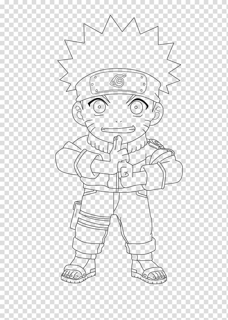 Naruto Uzumaki Drawing Chibi Goku Chibi Transparent Background Png Clipart Hiclipart