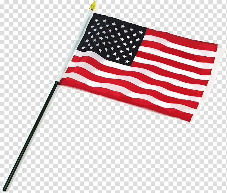 Flag of the United States Flagpole Independence Day, united states transparent background PNG clipart