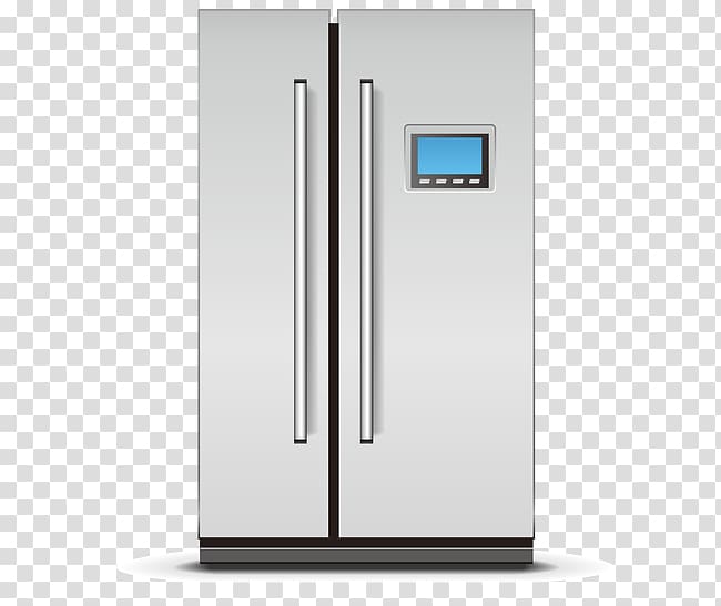 Refrigerator Home appliance , 3D refrigerator transparent background PNG clipart