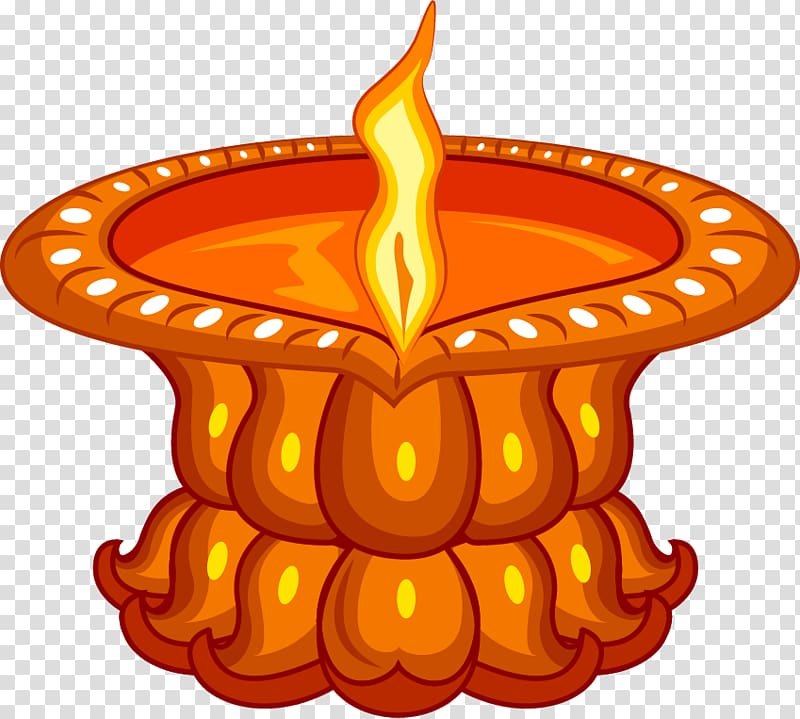 Oil lamp Cartoon , Cartoon hand painted beautiful oil lamp transparent background PNG clipart