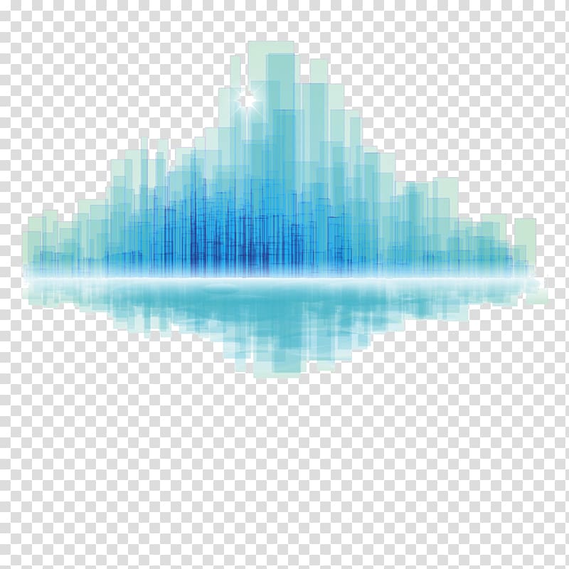 Blue Sky Pattern, Blue Mirage City transparent background PNG clipart