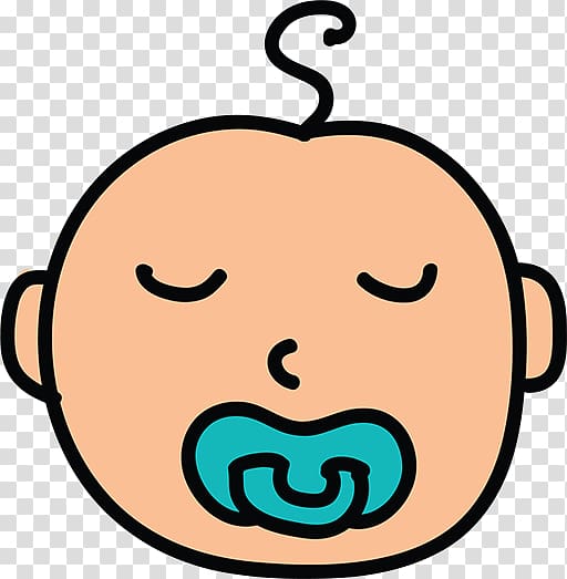 Infant Pacifier Child Icon, Cartoon Baby pacifier transparent background PNG clipart