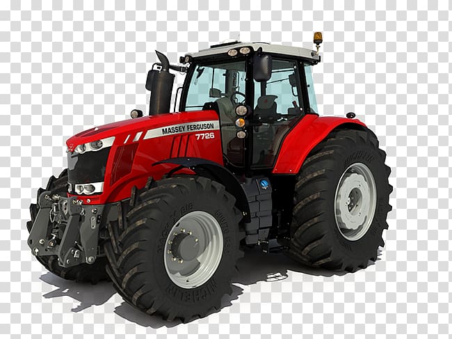 Caterpillar Inc. Massey Ferguson Tractor Agriculture Agricultural machinery, tractor transparent background PNG clipart