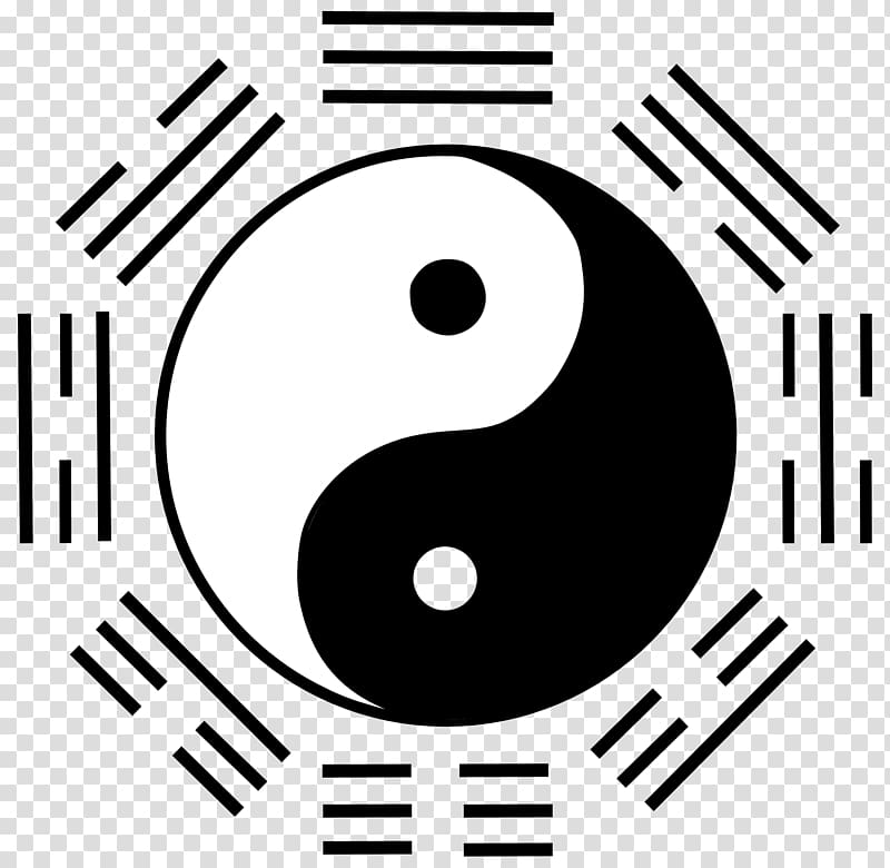 yin-yang symbol, Yin and yang Taoism I Ching Symbol, Yin Yang transparent background PNG clipart