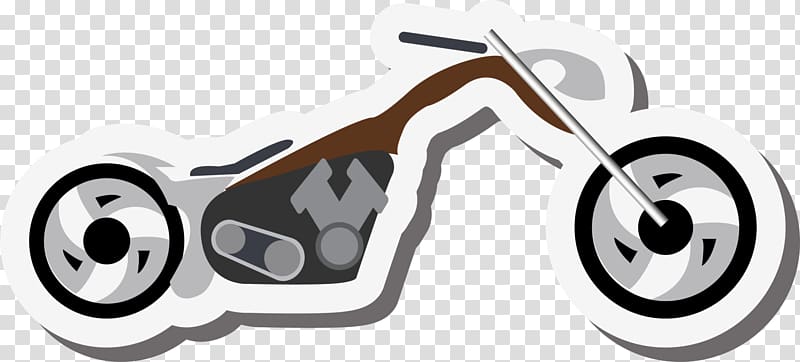 Car Motorcycle Transport, Simple coffee motorcycle transparent background PNG clipart