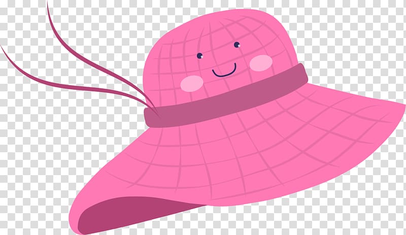 Hat Pink , pink hat transparent background PNG clipart