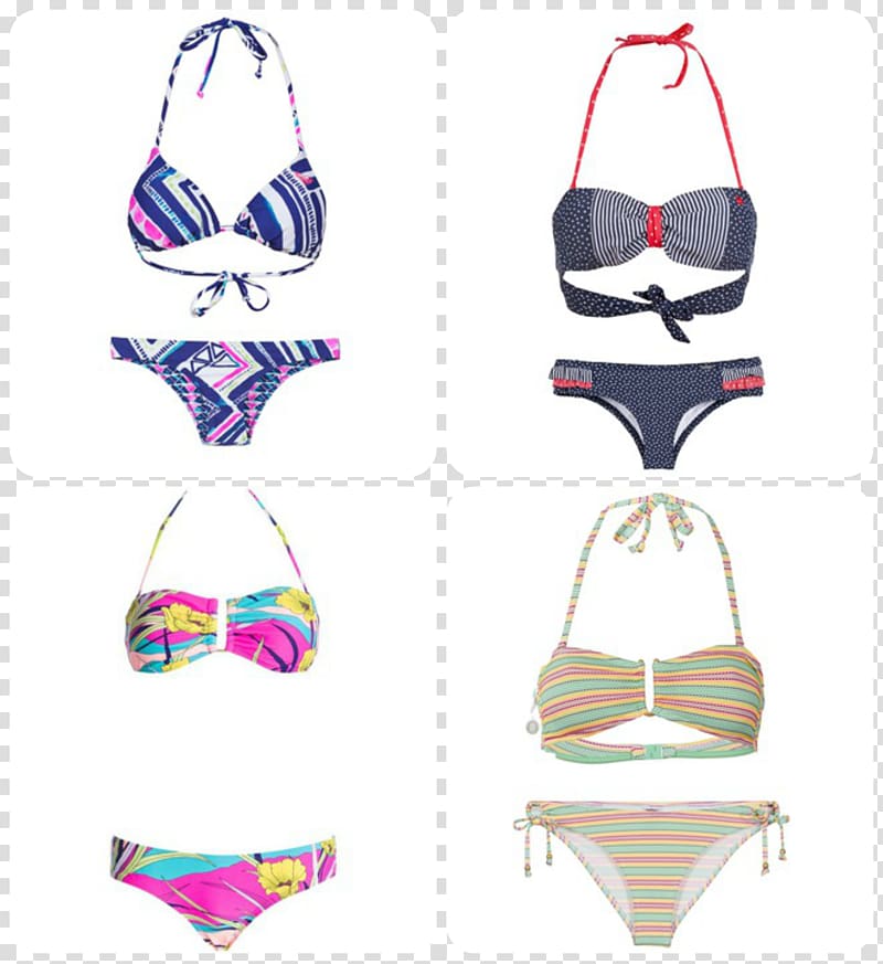 Bikini Bra Swimsuit Lingerie Pattern, swinsuit transparent background PNG clipart