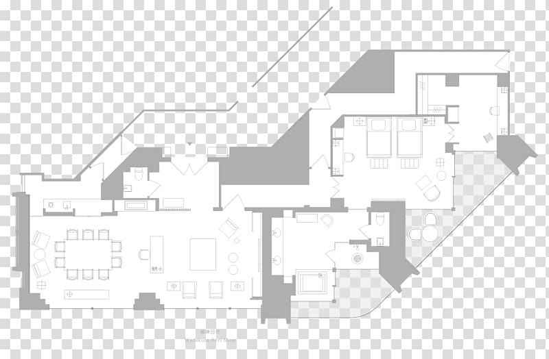 Floor plan Architecture House Suite, house transparent background PNG clipart