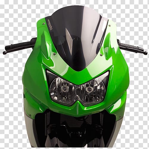 Kawasaki Ninja 250R Headlamp Motorcycle fairing Motorcycle accessories, motorcycle transparent background PNG clipart