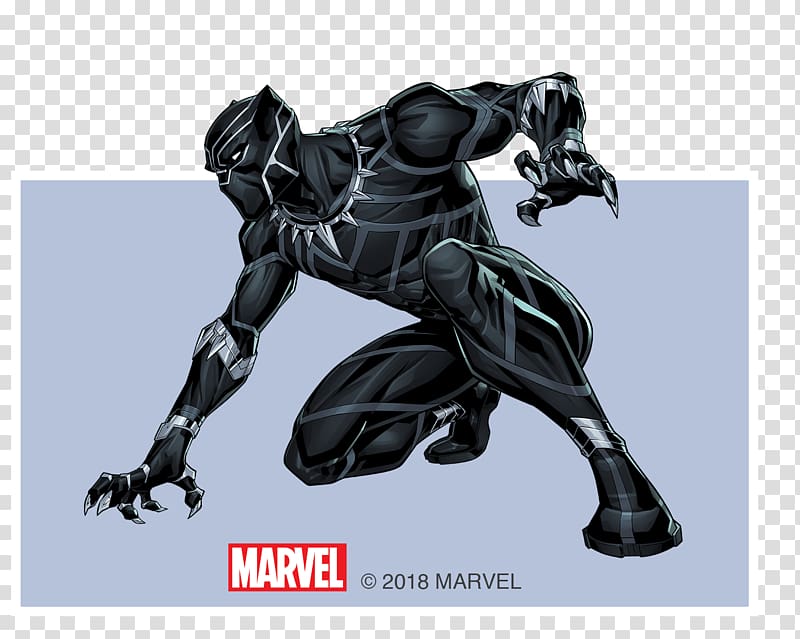 Black Panther Superhero Clipart - zgatwo