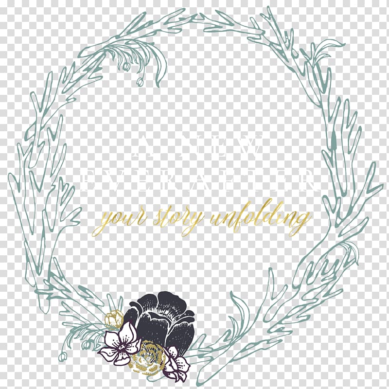 Spirituality YouTube Mysticism Every man's life is a fairy tale written by God's fingers. Floral design, european-style wedding logo transparent background PNG clipart