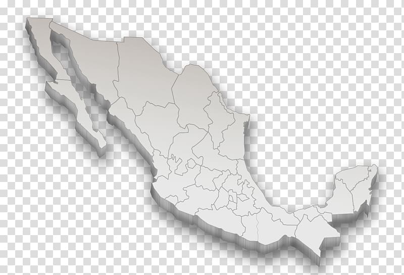 Map Mexico City Three-dimensional space United States, map transparent background PNG clipart