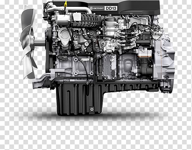 Freightliner Cascadia Car Engine JNR Class DD15 Wiring diagram, Engine transparent background PNG clipart