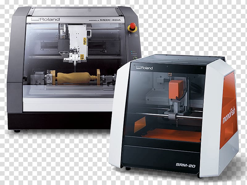 Milling 3D printing Rapid prototyping Roland Corporation Roland DG, Flatbed Digital Printer transparent background PNG clipart