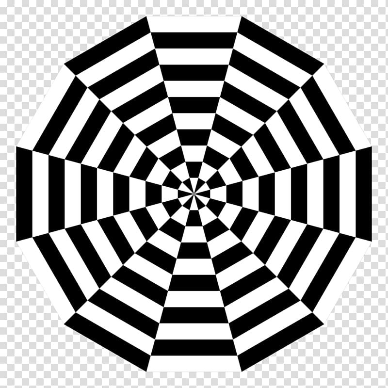Closed-eye hallucination Optical illusion Color, zebra transparent background PNG clipart