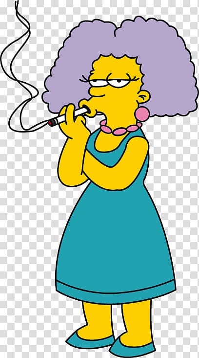 Patty Bouvier Selma Bouvier Marge Simpson Homer Simpson Bart Simpson, Bart Simpson transparent background PNG clipart