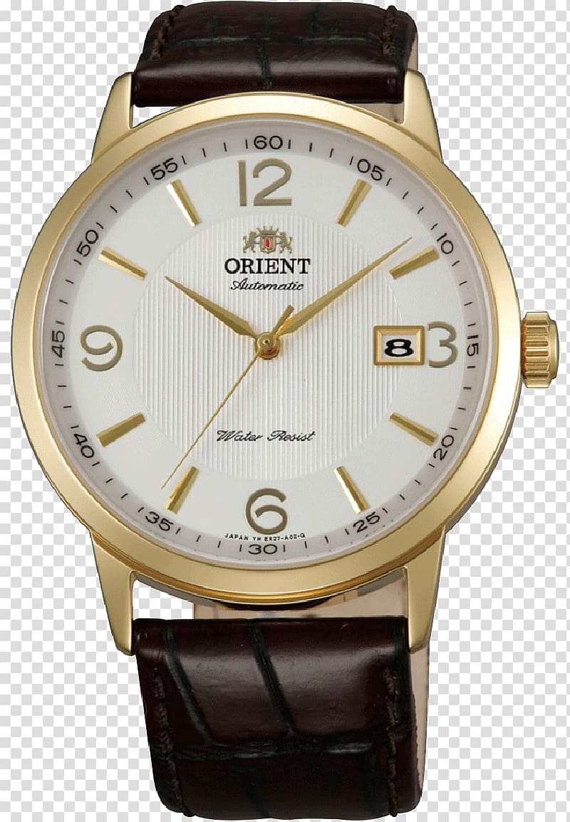 Orient Watch Automatic watch Mechanical watch Clock, watch transparent background PNG clipart