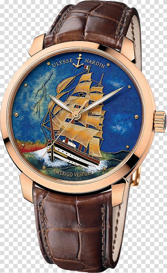 Calgary Jewellery Ulysse Nardin Watch Clock Donzé Cadrans SA, watch transparent background PNG clipart