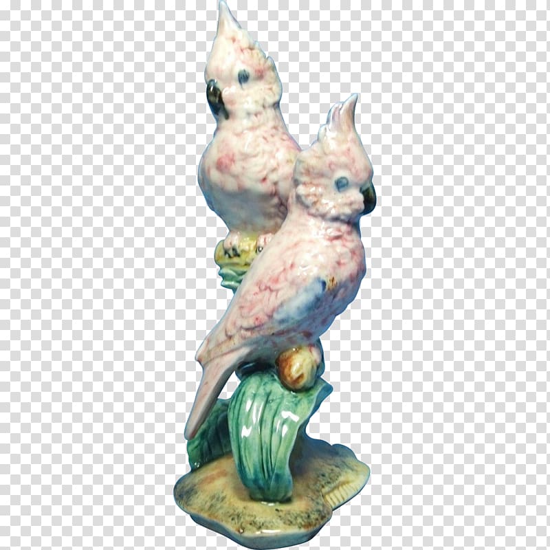 Figurine Pottery Ceramic Sculpture Porcelain, cockatoo transparent background PNG clipart