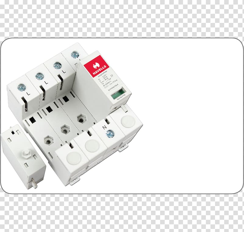 Circuit breaker Surge protector Surge arrester Electric potential difference Lightning arrester, Simple Module transparent background PNG clipart
