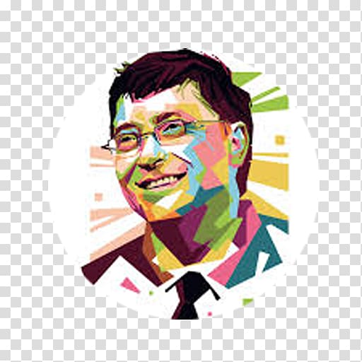 Bill Gates Portrait, bill gates transparent background PNG clipart