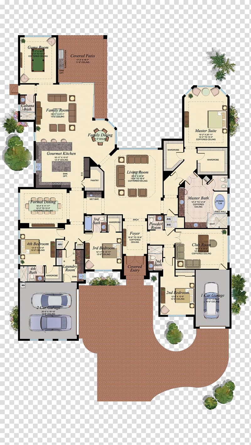 The Sims 4 The Sims 3 House plan Floor plan, courtyard transparent background PNG clipart