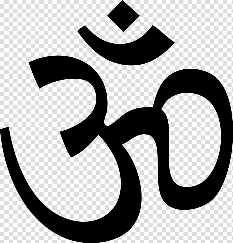 Om Hinduism Symbol Logo, Om transparent background PNG clipart