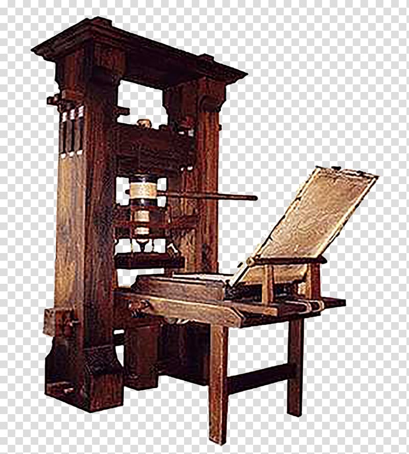 Gutenberg Museum Gutenberg Bible Johannes Gutenberg: Inventor of the Printing Press Invention, imprenta transparent background PNG clipart