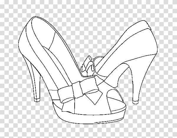 High-heeled shoe Coloring book Drawing, others transparent background PNG clipart