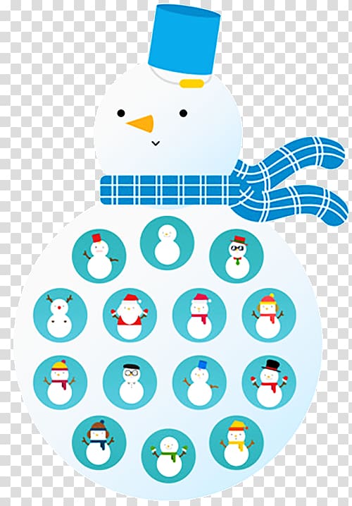 Snowman Winter 18 Truths Illustration, Several snowman illustration transparent background PNG clipart