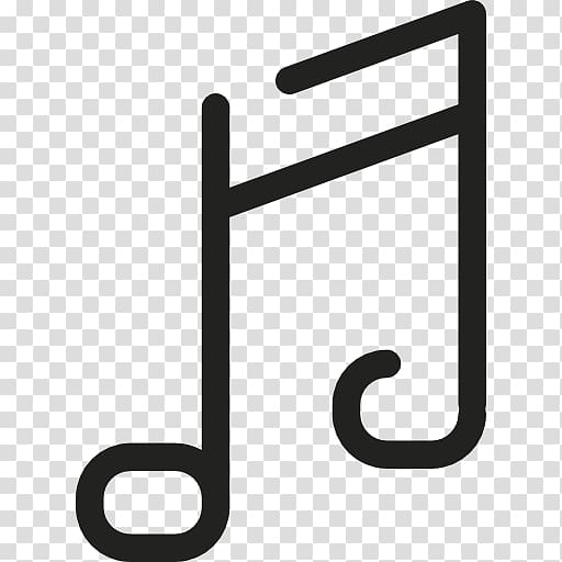 Musical note Computer Icons Flat, musical note transparent background PNG clipart