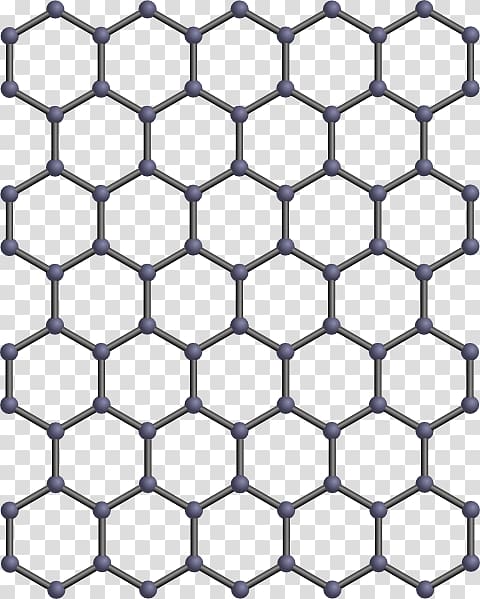 molecules illustration, Graphene Chemical structure Chemistry, Honeycomb Background transparent background PNG clipart