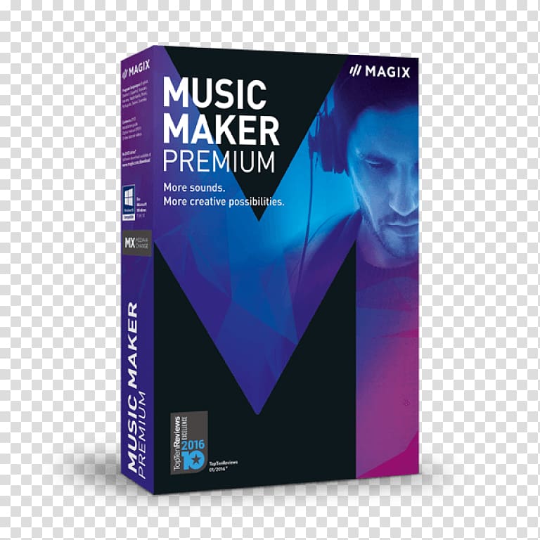 Magix Music Maker Magix Samplitude Computer Software, Magix Music Maker transparent background PNG clipart