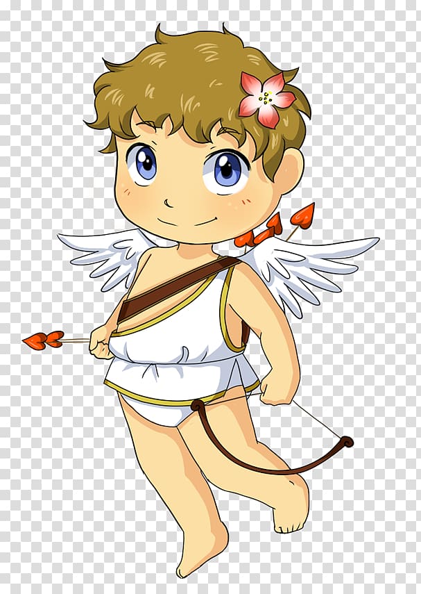Cupid Cuteness Valentine\'s Day , Sports Cupid transparent background PNG clipart