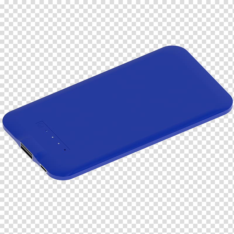 Mobile Phone Accessories Cobalt blue, power bank transparent background PNG clipart