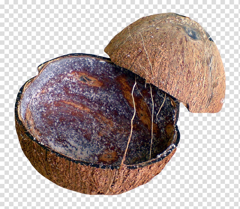 Rye bread Coconut, Coconut Shell transparent background PNG clipart