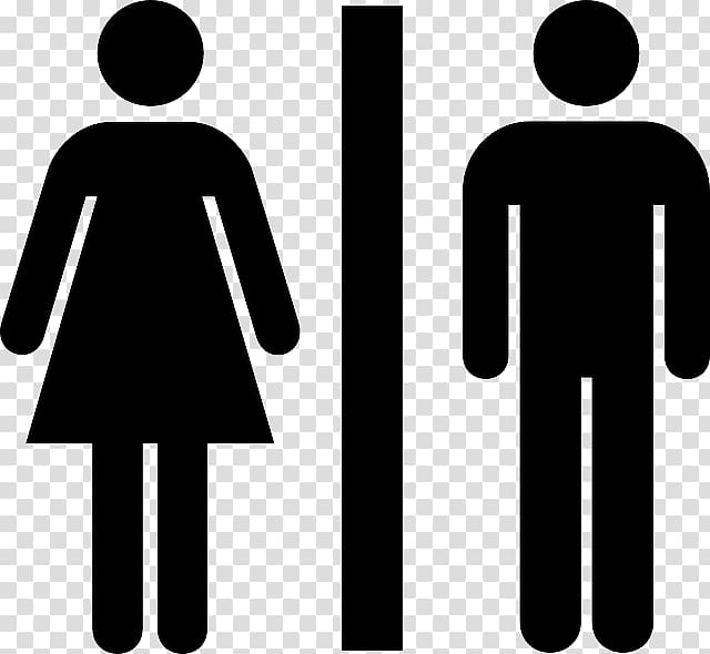 Unisex public toilet Bathroom Computer Icons, gender transparent background PNG clipart