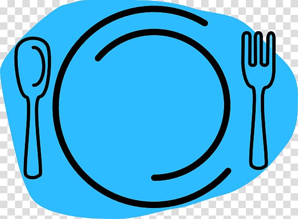 Plate Dinner Food Fork , Food Platter transparent background PNG clipart