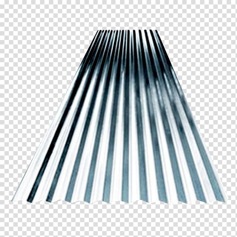 Corrugated galvanised iron Metal roof Sheet metal Galvanization, corrugated metal roofing transparent background PNG clipart