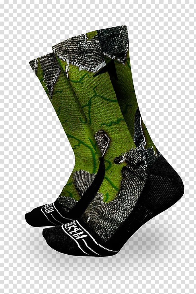 Boot Shoe SOCK'M, hulk smash transparent background PNG clipart