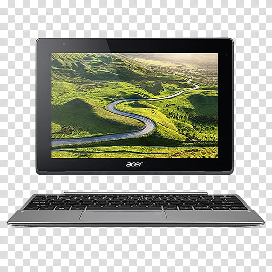 Laptop Acer Switch One 10 SW1-011 Tablet Computers 2-in-1 PC Intel Atom, Acer Aspire Notebook transparent background PNG clipart