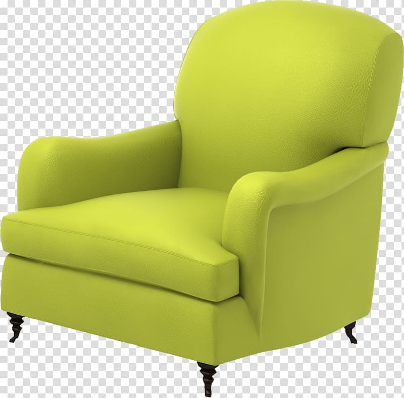 Table Eames Lounge Chair Lime Upholstery, green covers transparent background PNG clipart