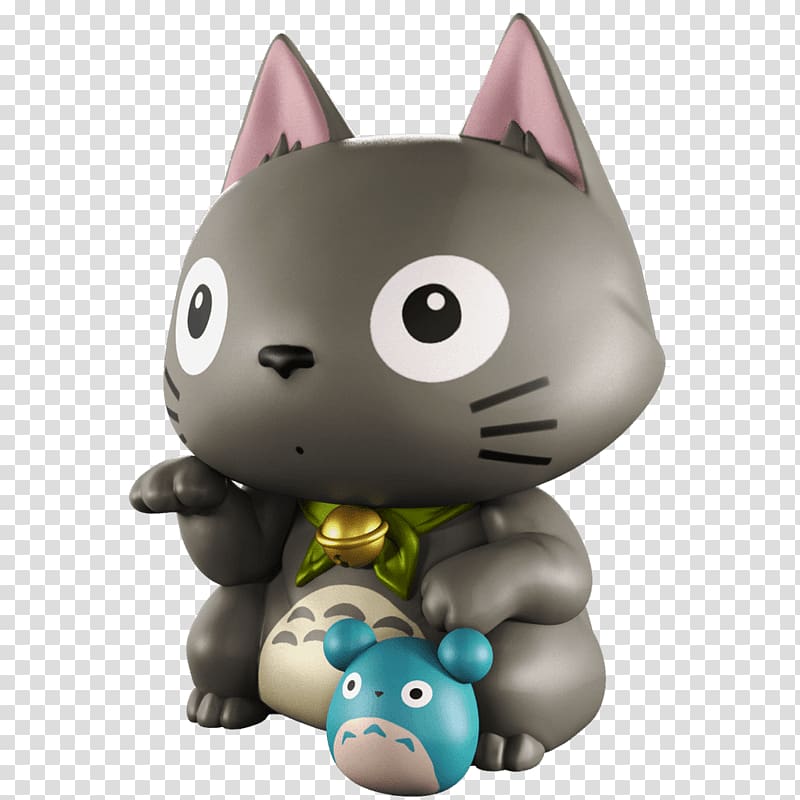 Designer toy Cat Kidrobot Munny, totoro transparent background PNG clipart