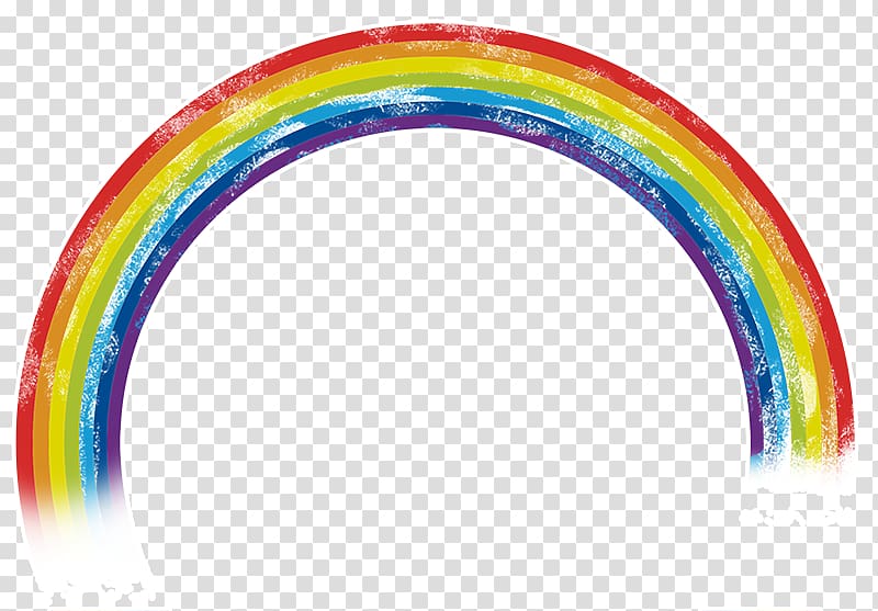 Rainbow Arc Circle, rainbow transparent background PNG clipart