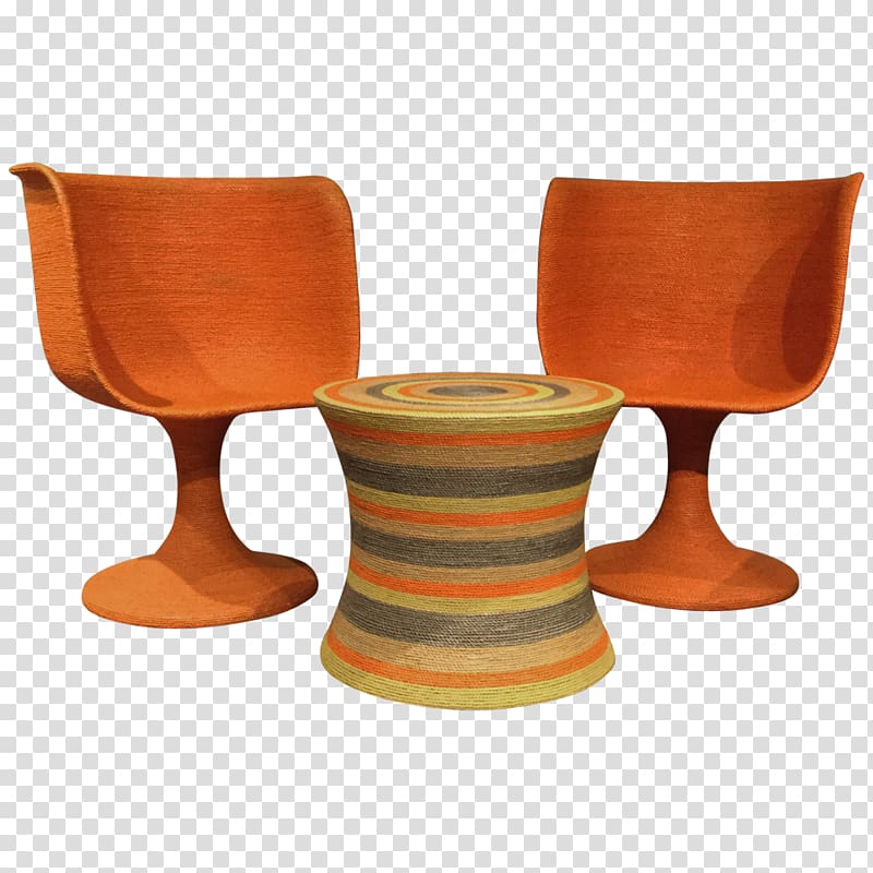 Table Furniture Mid-century modern Designer, noble wicker chair transparent background PNG clipart