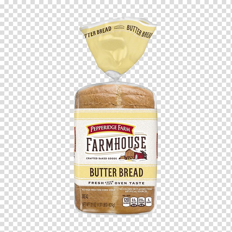 Potato bread White bread Bakery Pepperidge Farm, bread butter transparent background PNG clipart