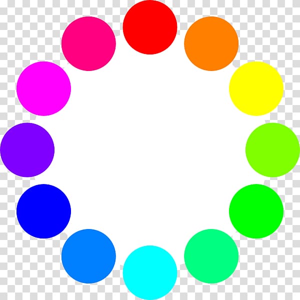 Color wheel Complementary colors , circle transparent background PNG clipart